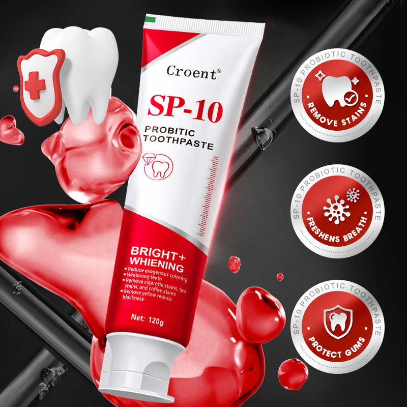 Dentifrice Croent SP10 — Soin bucco-dentaire nettoyant 4