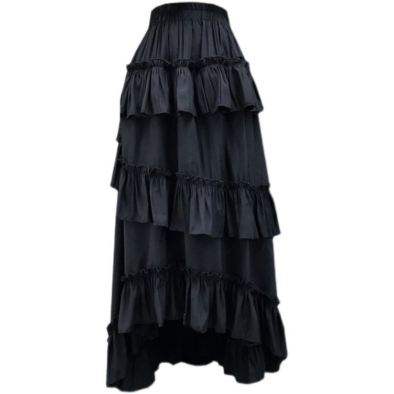 Lace Multi-layer Skirt Female Dovetail Cake Skirt Mid-length Skirt