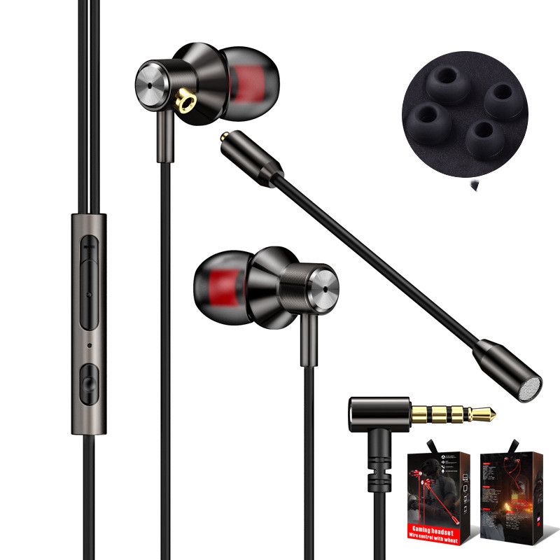 Title 5, Metalne in-ear slušalice sa duplim pšeničnim ka...