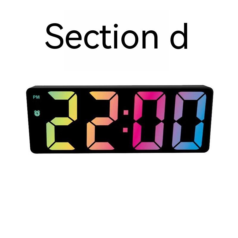 Big Screen And Font Electronic Bedside Clock — foto 10