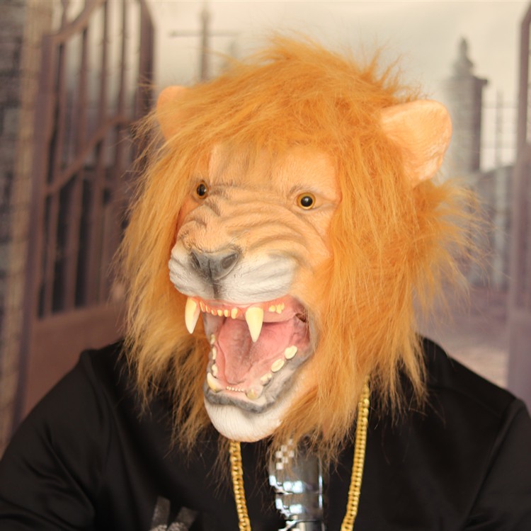 Open Mouth Lion Latex Type A