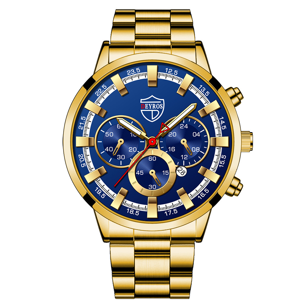 Men's Fashion Business Calendar Luminous Quartz Watch - Picture 8 of 10