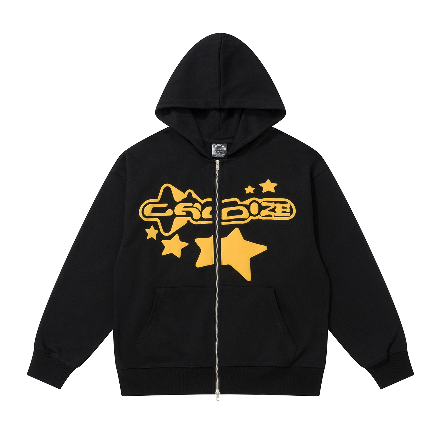 Personalized Printed Casual Loose-fitting Hoodie Sweater Coat