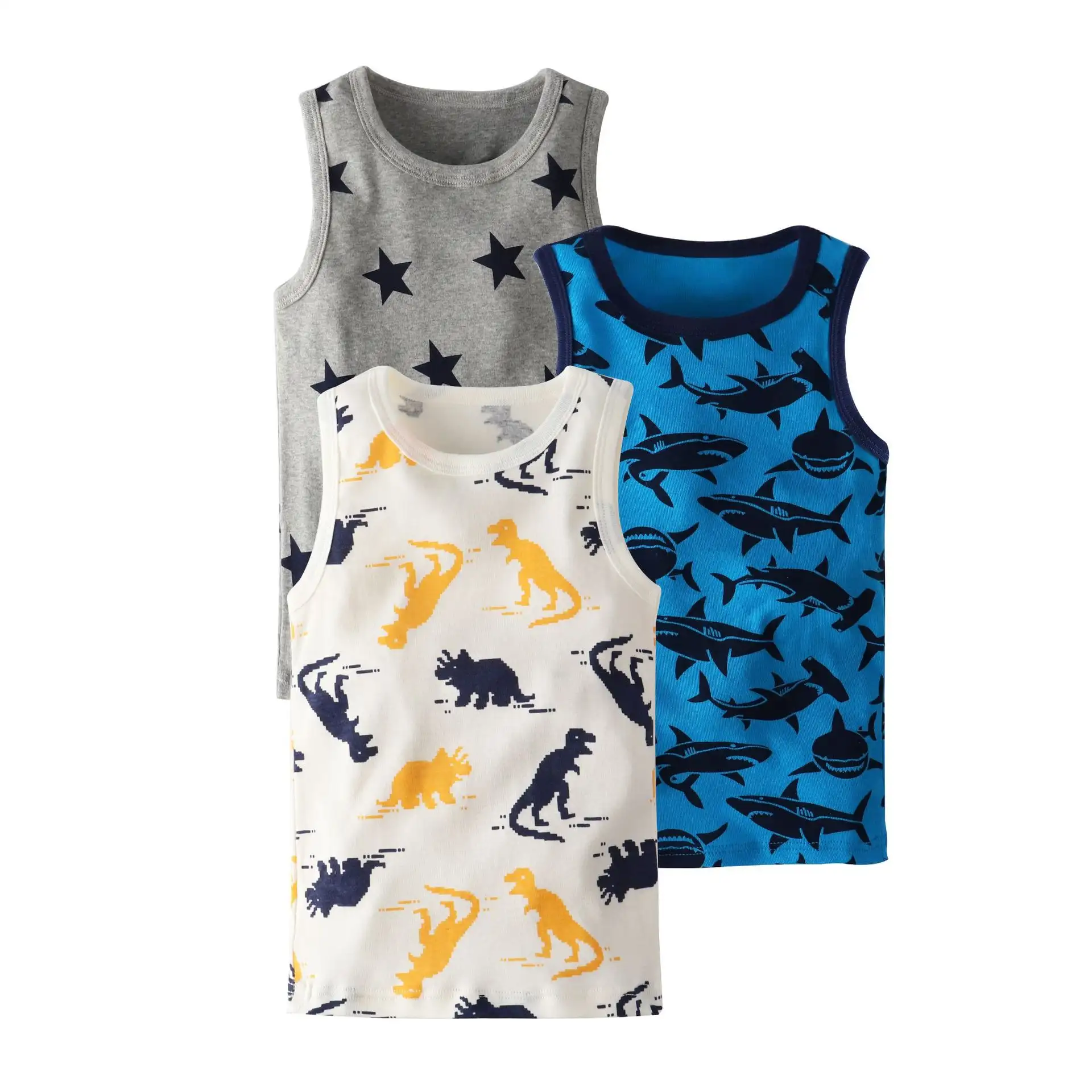 Boy's Jacket Cartoon Female Baby Racer Vest Sleeveless Cotton