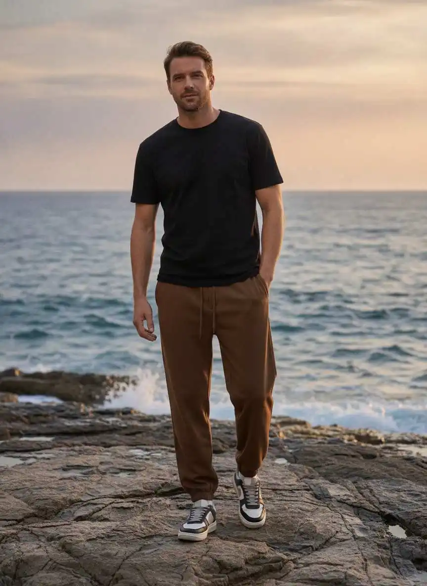 Casual Pants, Trendy And Fashionable Men's Long