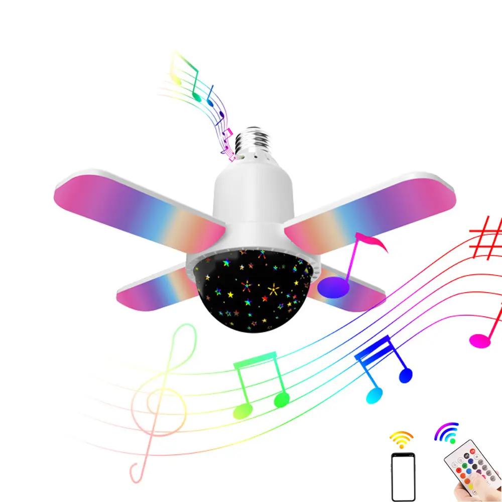 Colorful Music Bulb Bundy Entertainment Atmosphere Lamp