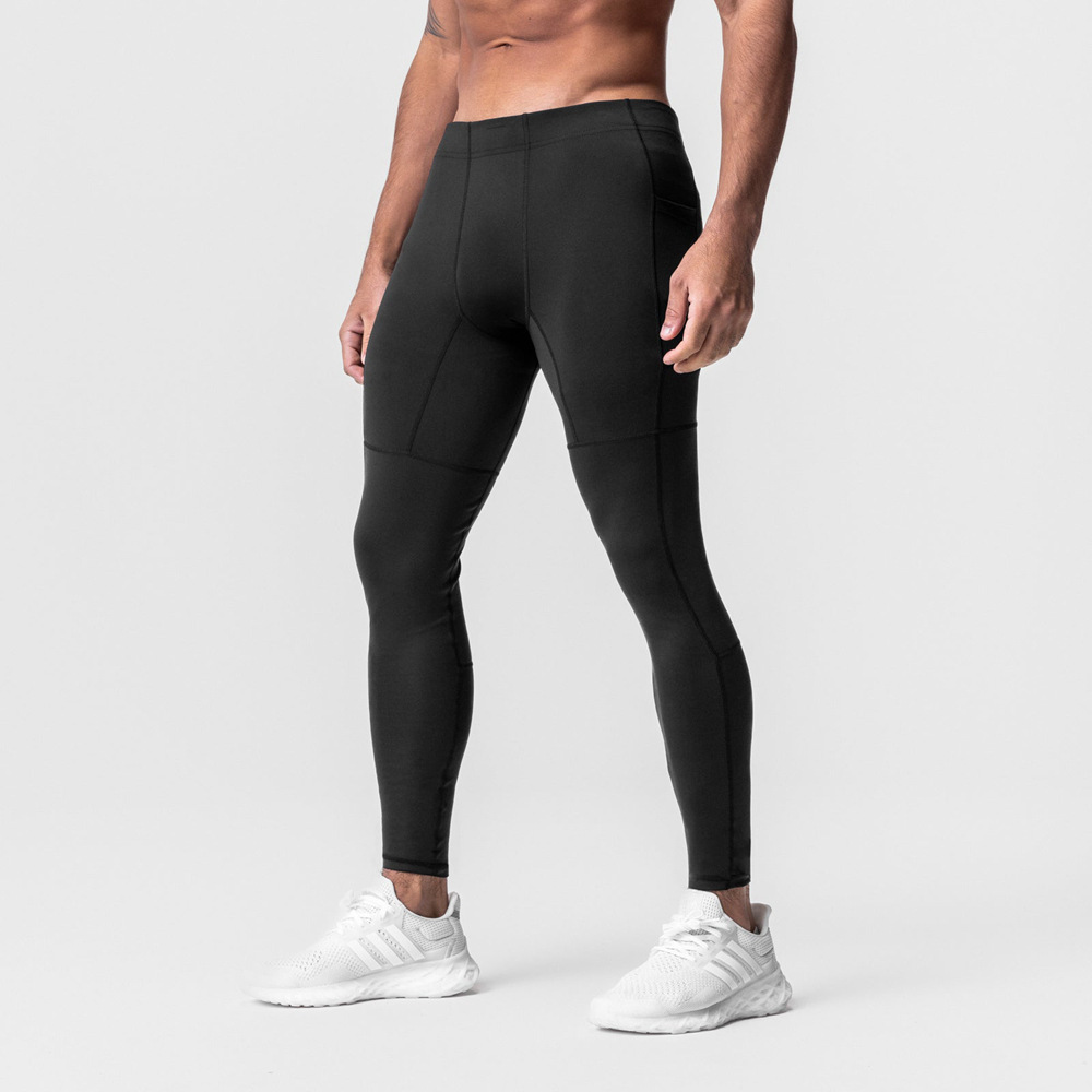 Title 7, Nova Calça Esportiva Elástica Masculina Justa p...