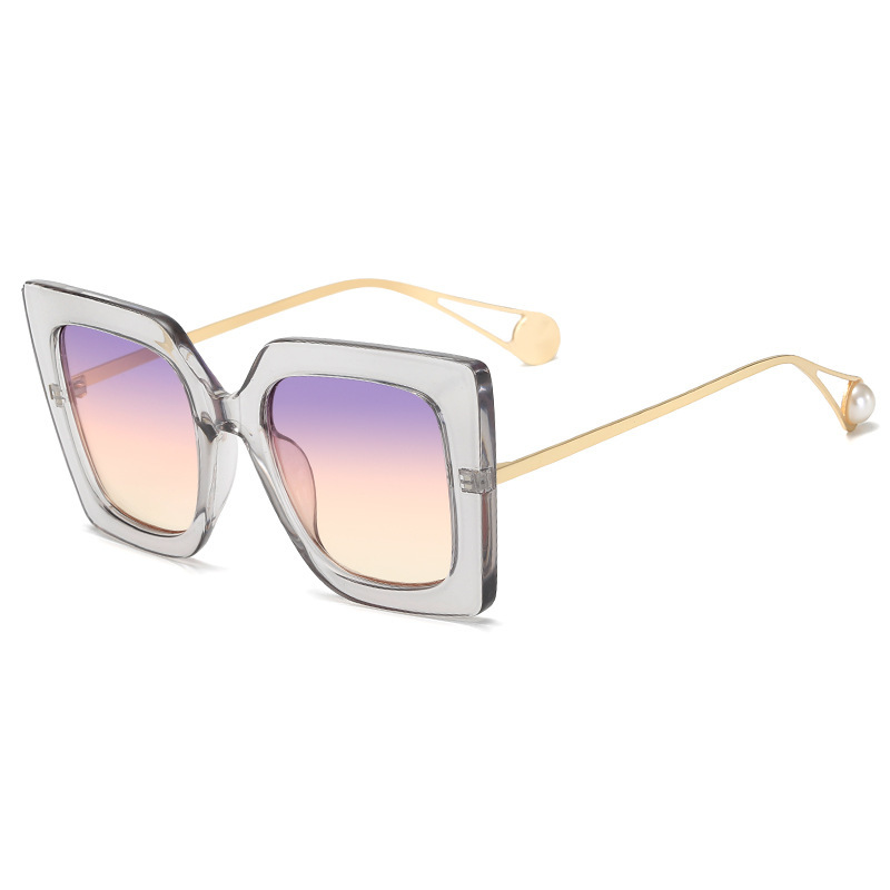 Title 2, European style square frame sunglasses