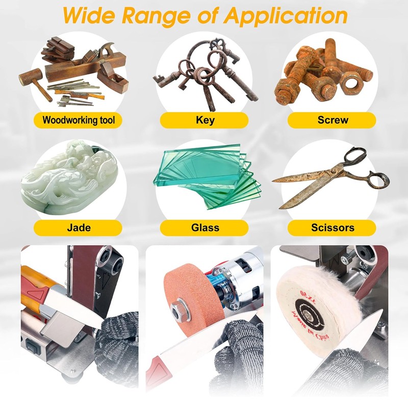 Mini Electric Belt Sander Grinder DIY Polishing Machine Sanding Tools Kit C — image 2