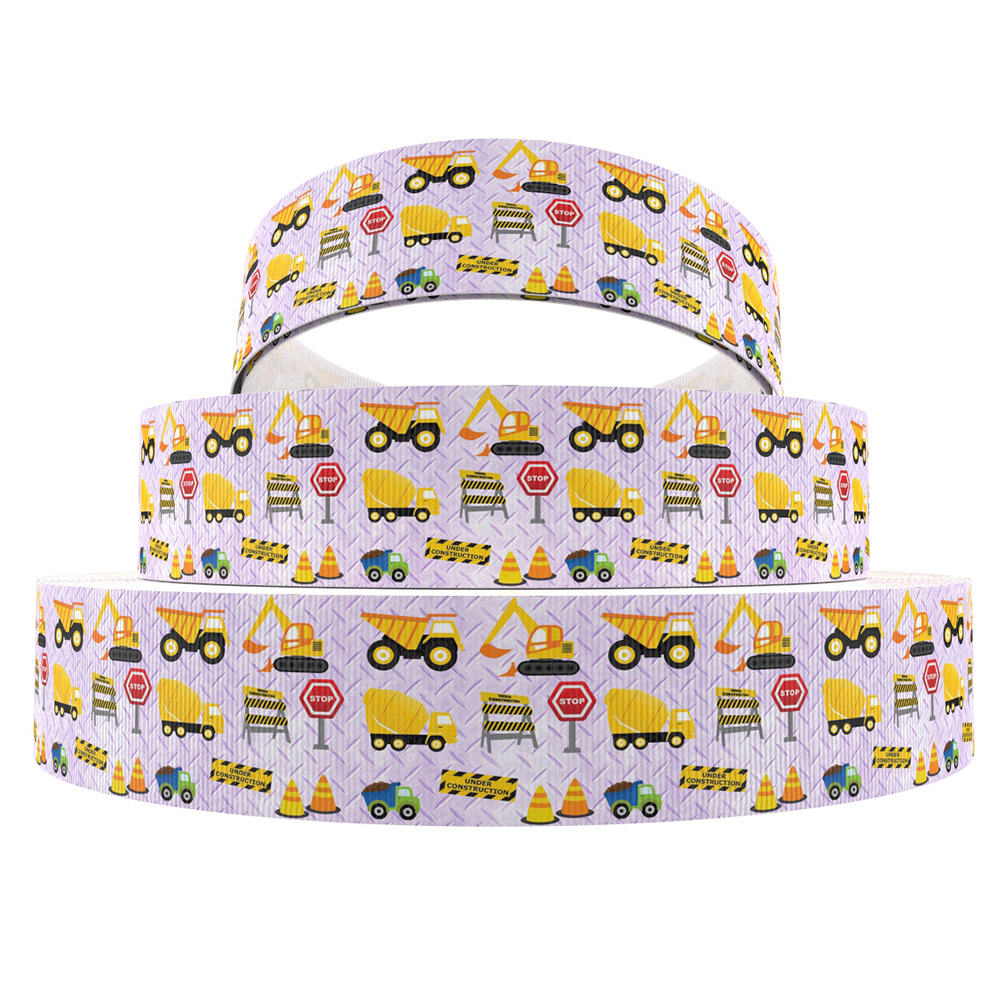 Title 5, 50 Yards Roll Tape Cartoon Car Printing for Cre...