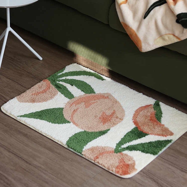 22bc3bd8 ccdc 400c 8fd4 75953c70951e - Non-slip Absorbent Green Bedroom Floor Mat
