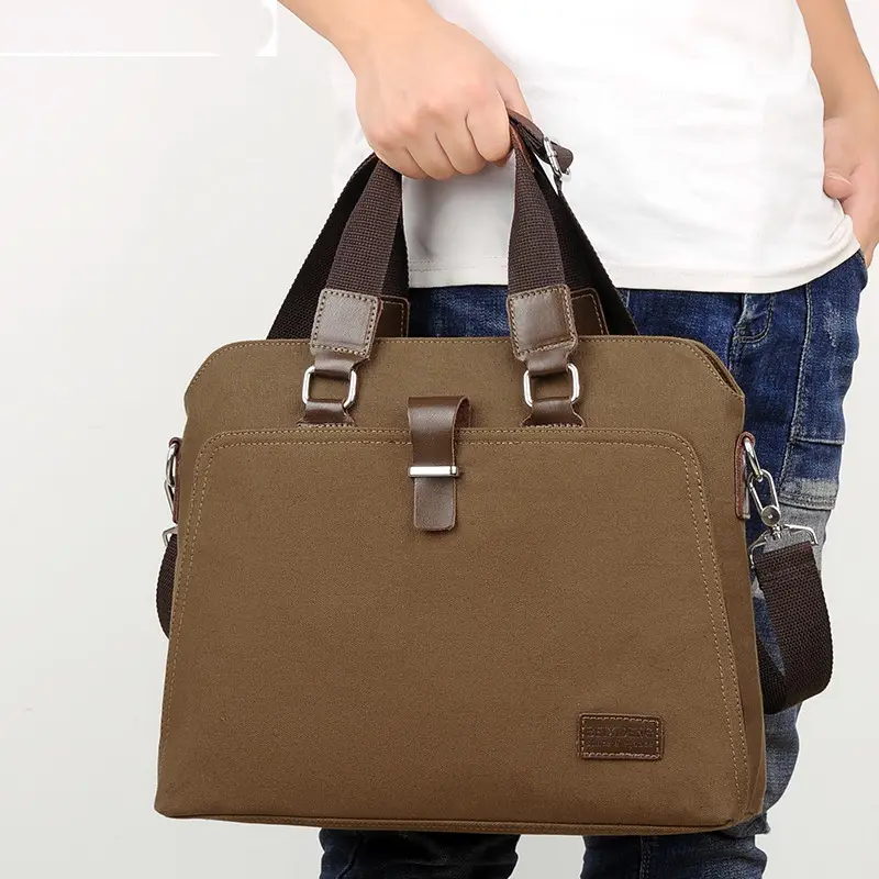 Men's Business Casual Oxford Cloth Handheld One