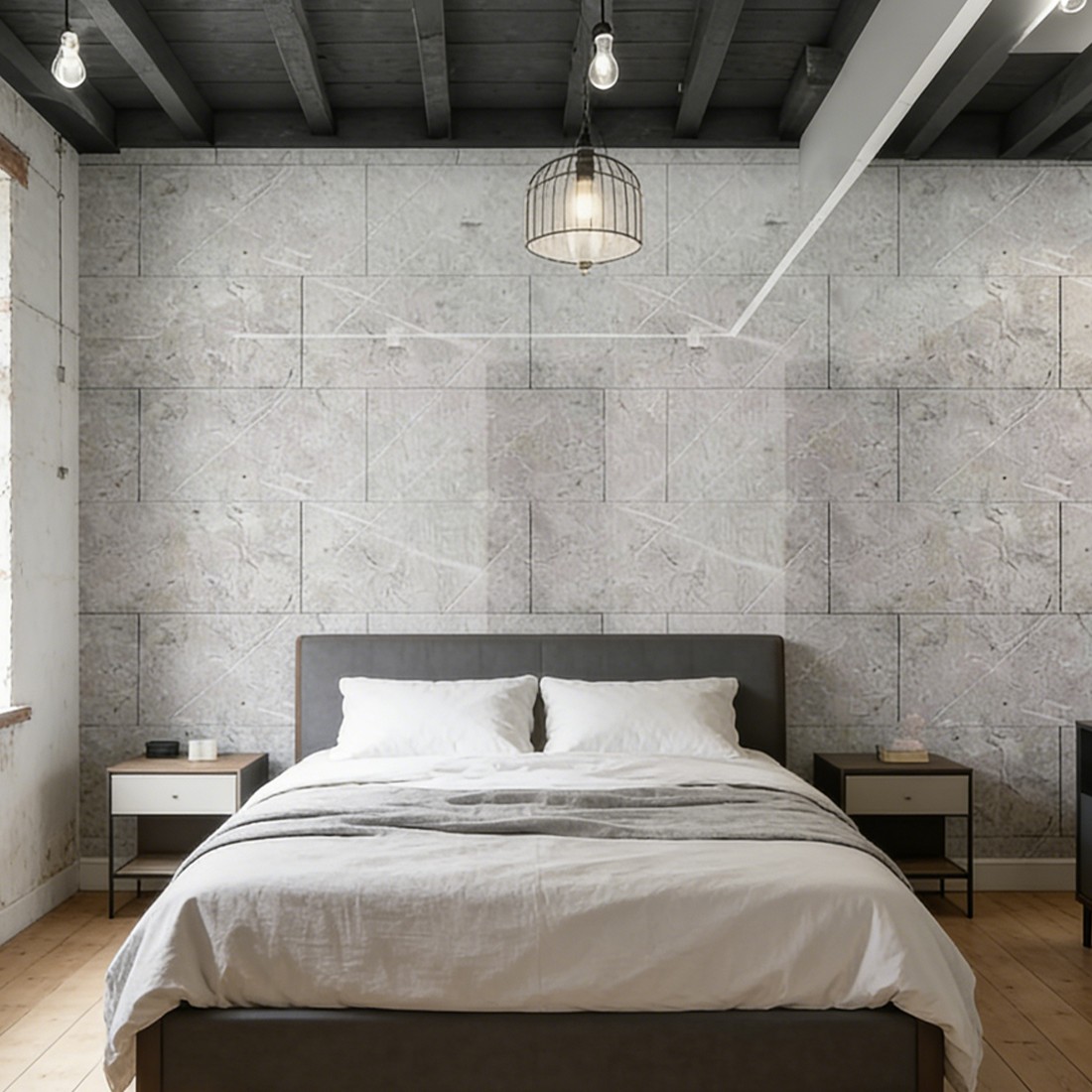 12Pcs PVC Marble Tiles Wall Sticker Self-Adhesive Stick Kitchen Bathroom Decor