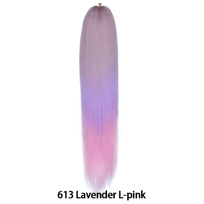 Kani Karen Silk Chemical Fiber Wig Braid Braided Hair Extension Pull Block Big Braid - 9Color