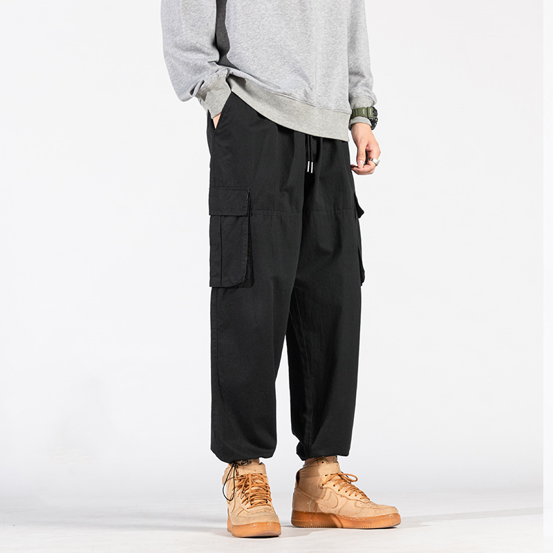 Everything Goes With Black Winter Plus Fleece Thickened Casual Pants