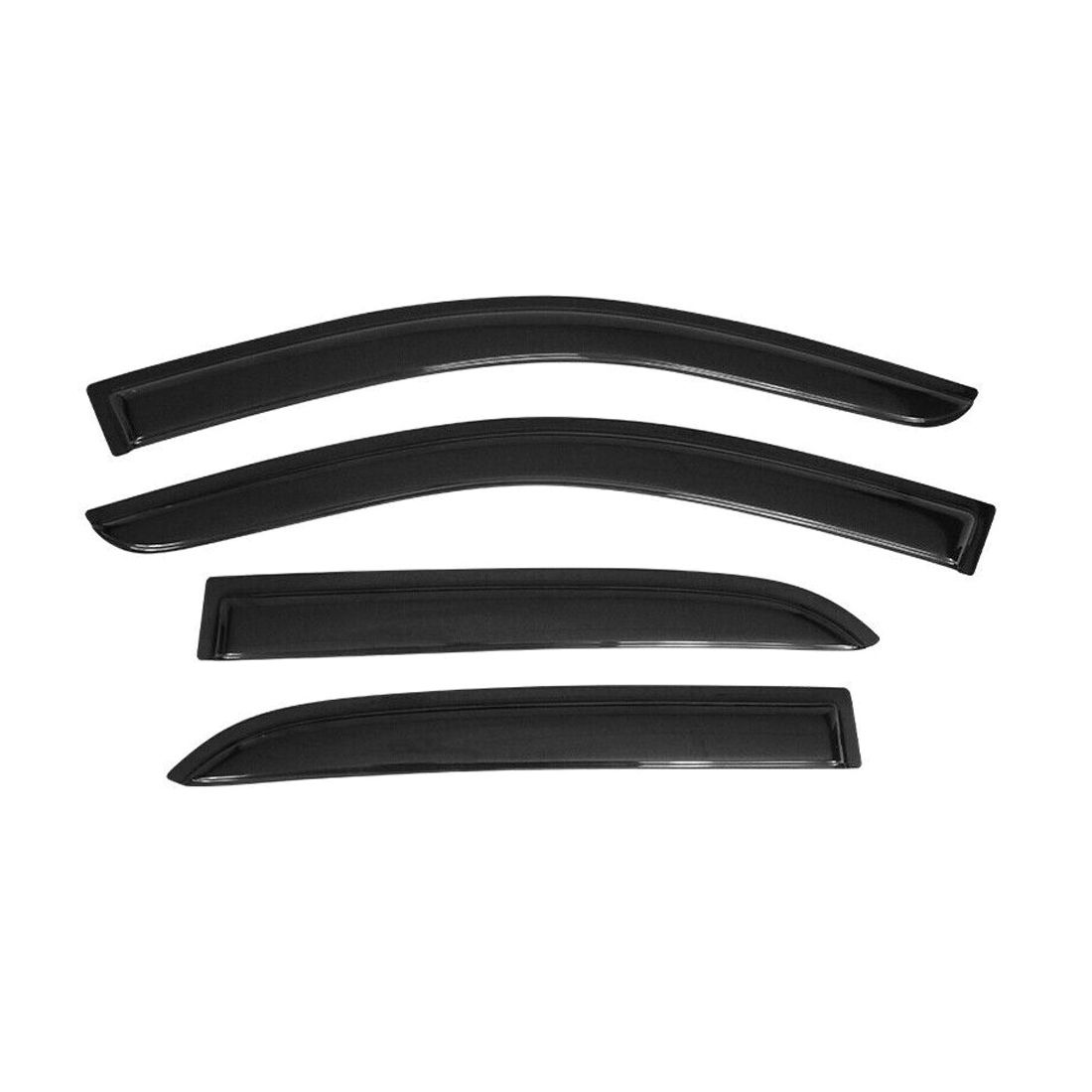 For Accord 03-07 H Onda Accord Sedan Window Visors Rain Sun Guard Vent 4Pc Set