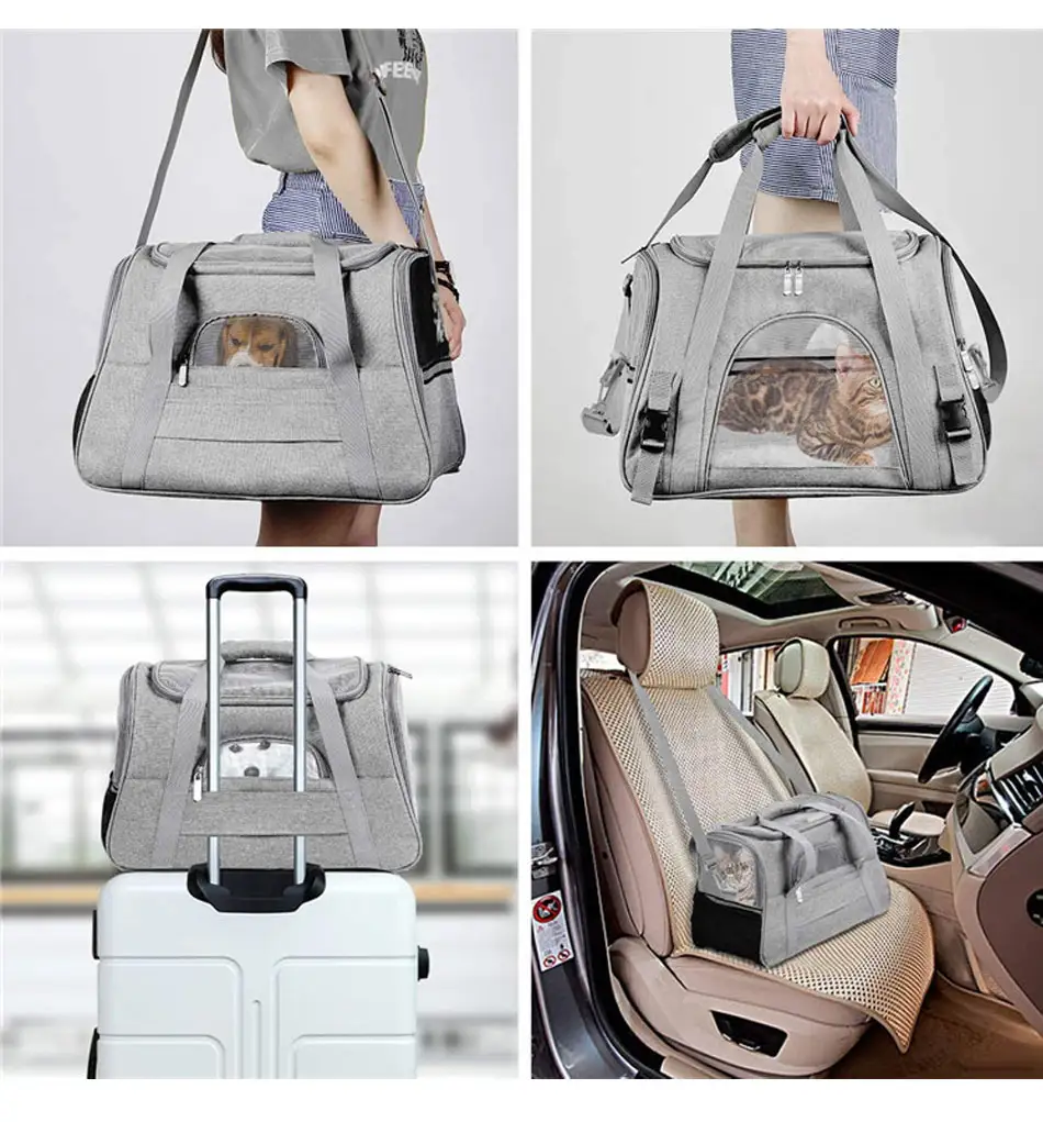 Portable Outdoor Portable One Shoulder Diagonal Cross Pet Box