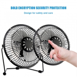 Portable Mini USB Cooling Fan   Small Desktop Desk Quiet Computer 8inch