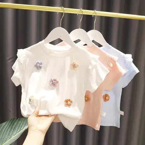 Thin Children's Summer Clothing Baby Top