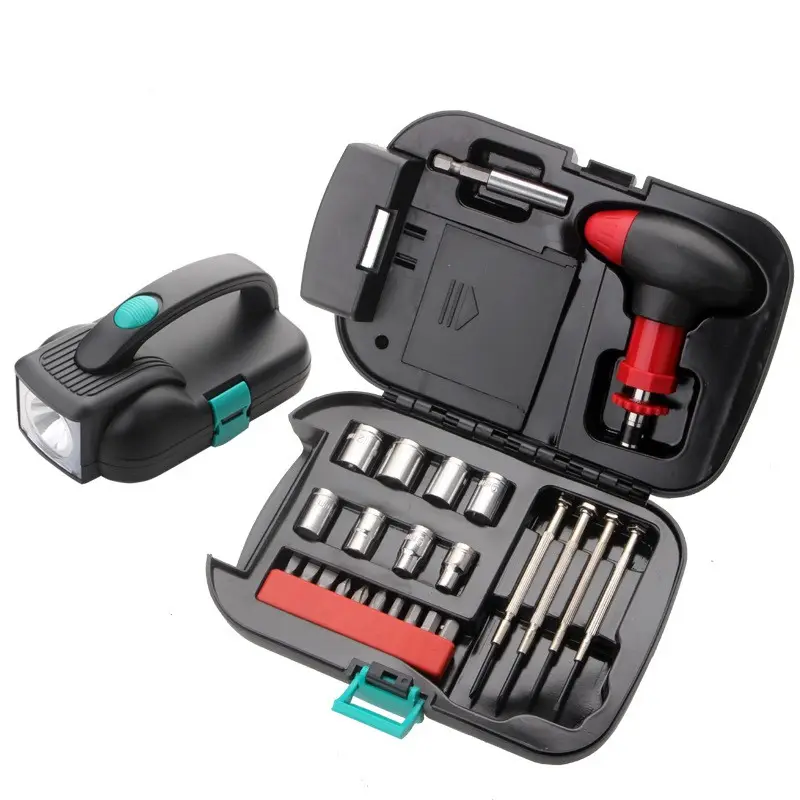 Flashlight Tool Set with Light