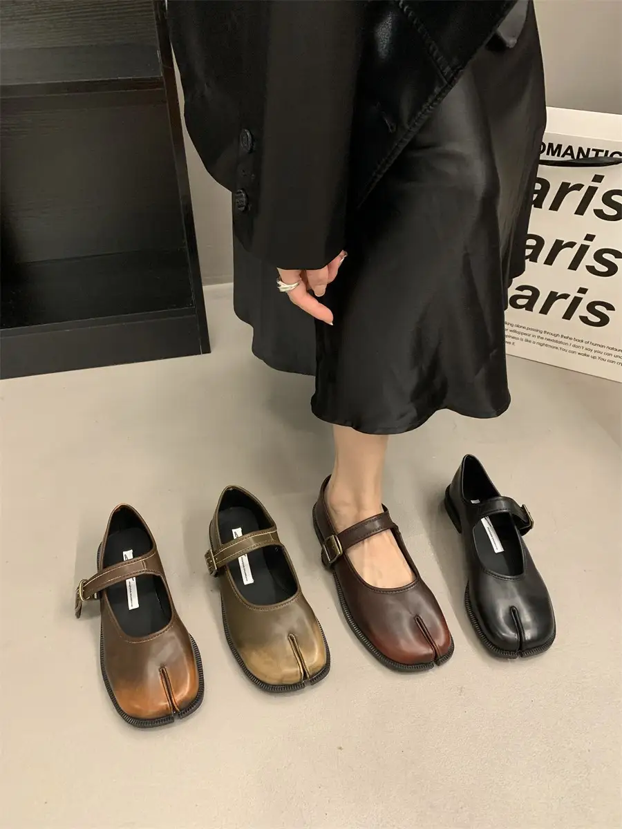 Women's Shoes Soft Bottom Soft Surface Strap Fairy Shoes Gentle Pumps