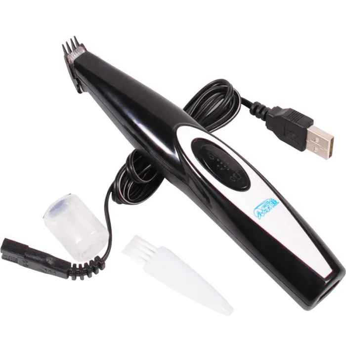 Rechargeable Pet Grooming Trimmer, Low-Noise USB Clipper for Paws, Face and Ears of Dogs and Cats - detail photo 4