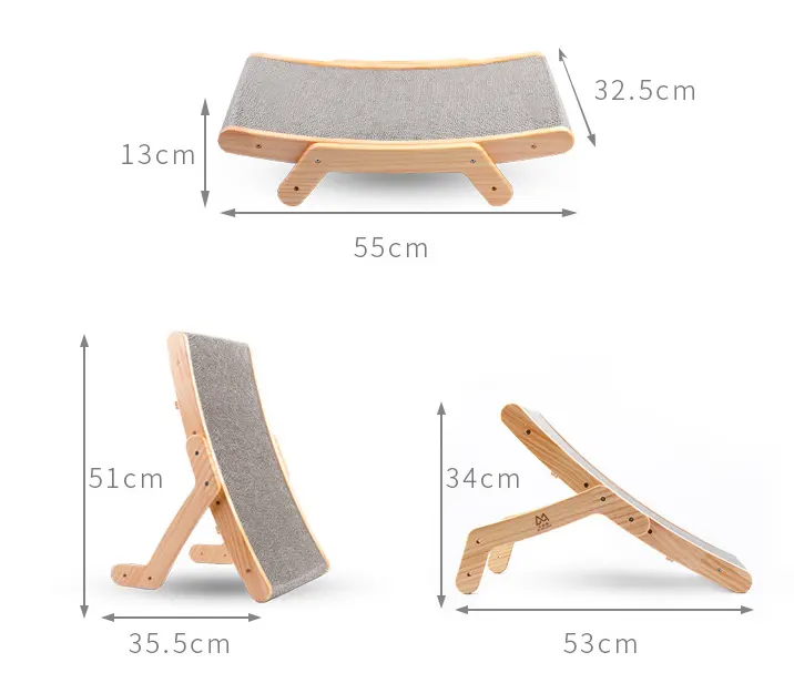 Deformation Cat Bed Vertical Corrugated Paper Grinding