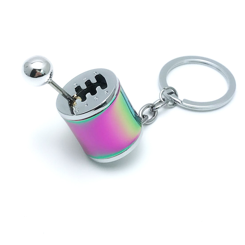 Fashion Creative Simple Car Gear Keychain Color - Shop at LoveMi