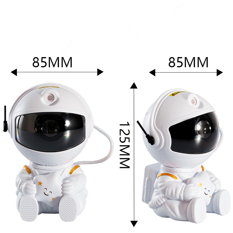 Mini Version Of Astronaut Star Projection Lamp Creative Gift Atmosphere Decorative Lamp Colorful Flowing Starry Night Light — foto 6