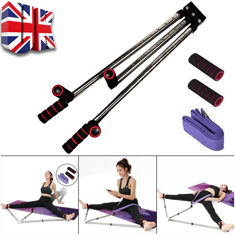 3 Bar Leg Stretcher 9 Hole Adjustable Split Stretching Training Machine