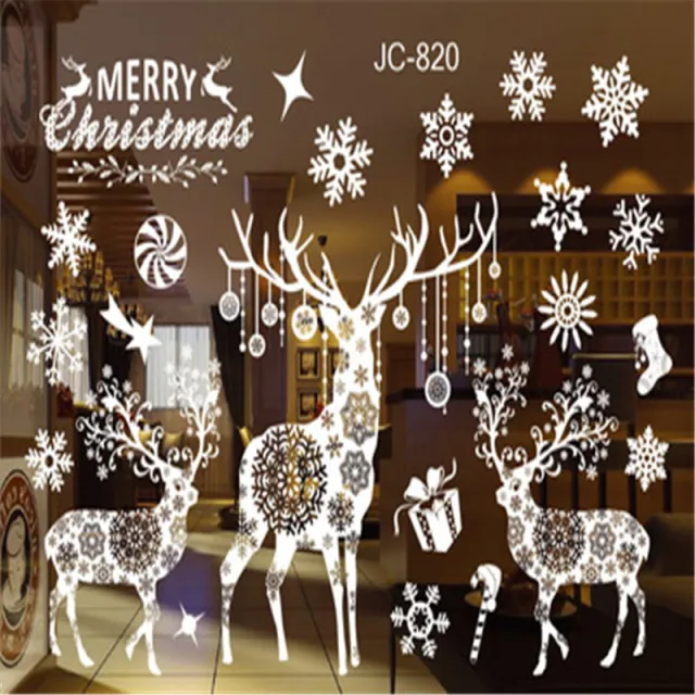 Christmas Decoration Wall Self adhesive Painting - Shop at LoveMi