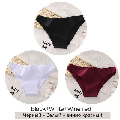 Ladies Fashion Personality Three Piece Panty Set J - Shop at LoveMi
