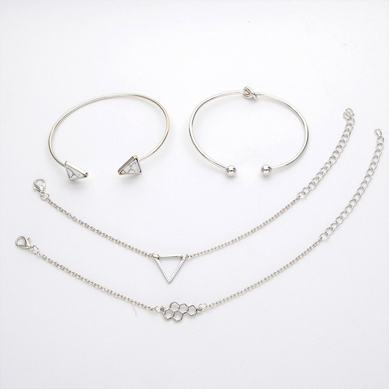 New Jewelry Personality Geometric Triangle Shape Bracelet
