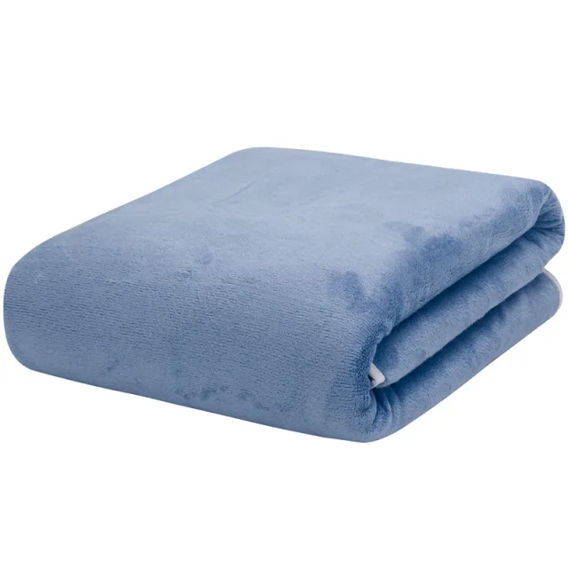 Large Cotton Absorbent Quick Drying Lint Resistant Towel Blue Grey - Shop at LoveMi