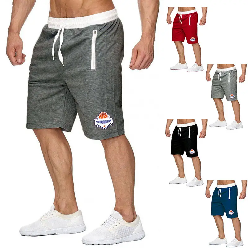 Men's Athletic Basketball Shorts with Drawstring Waist
