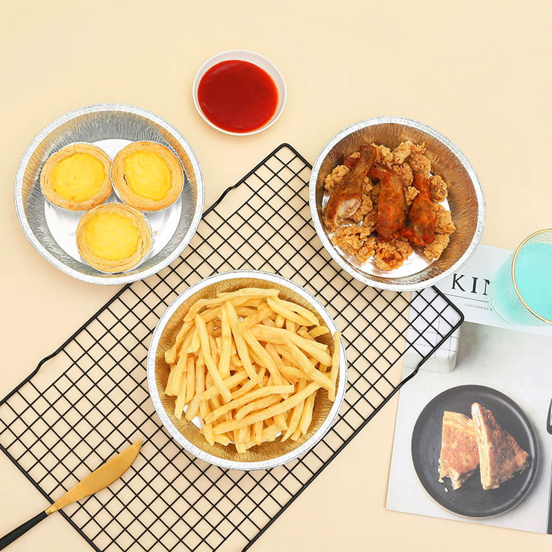 Home Air Fryer Round Tinfoil Tray