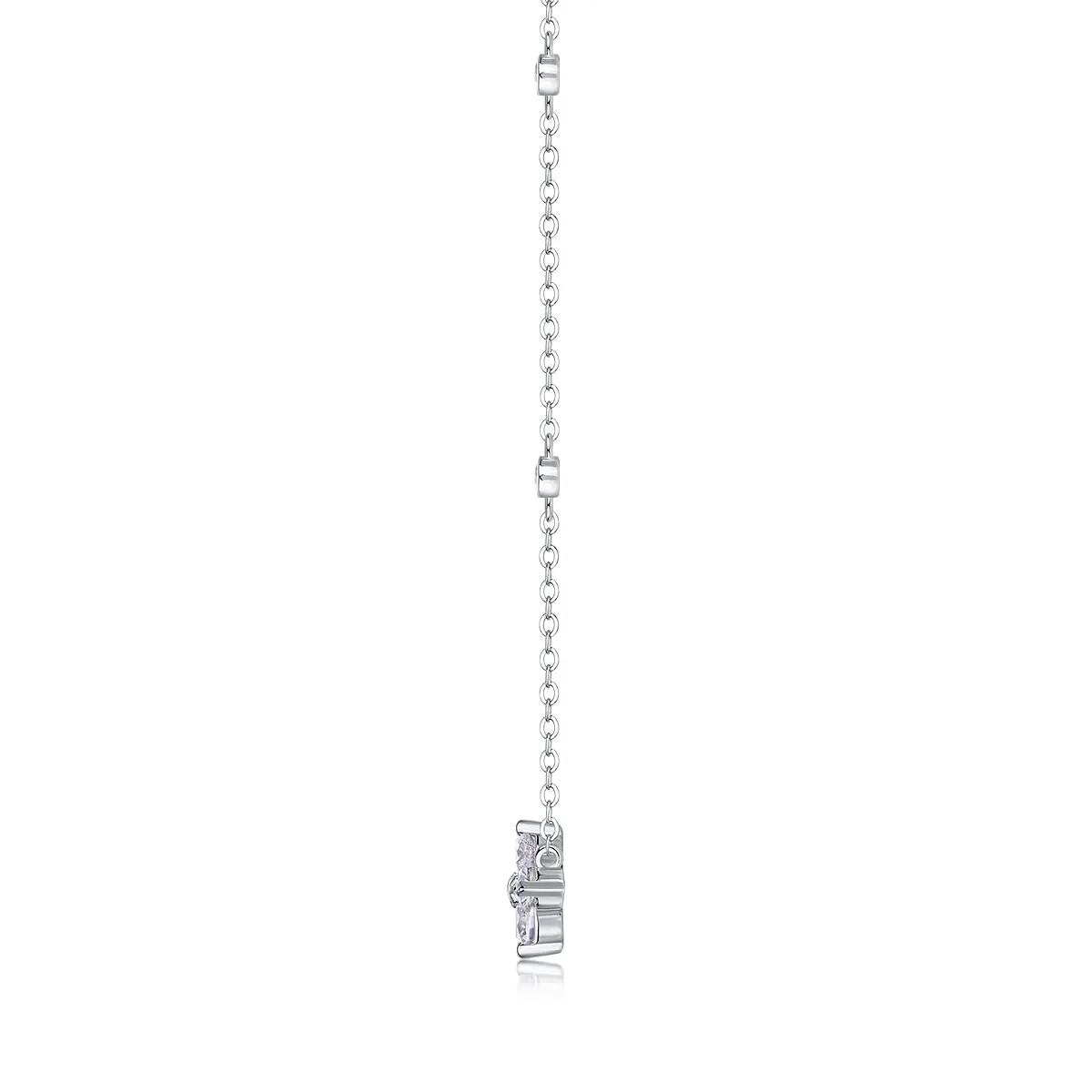 1Radiant Star - A Fashionable And Luxurious Diamond Jewelry Pendant Set With Moissanite S925 Sterling Silver And Platinum Plating Prohibit TikTok sales