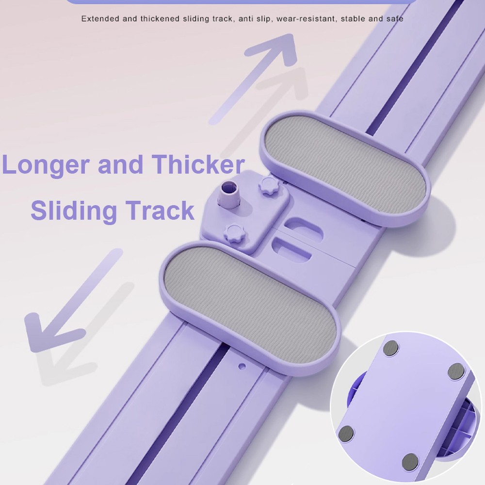 5in1 Folding Hip Leg Exerciser Ski Practice Machine W Timer And Tension Rope — image 5