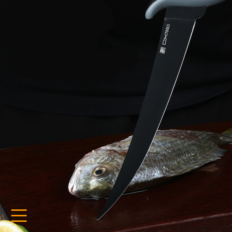 Golf Fishing Knife With Leather Handle