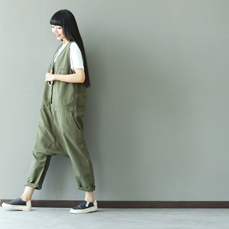 Vintage Personality Special Pants Jumpsuit Ladies - Image 2