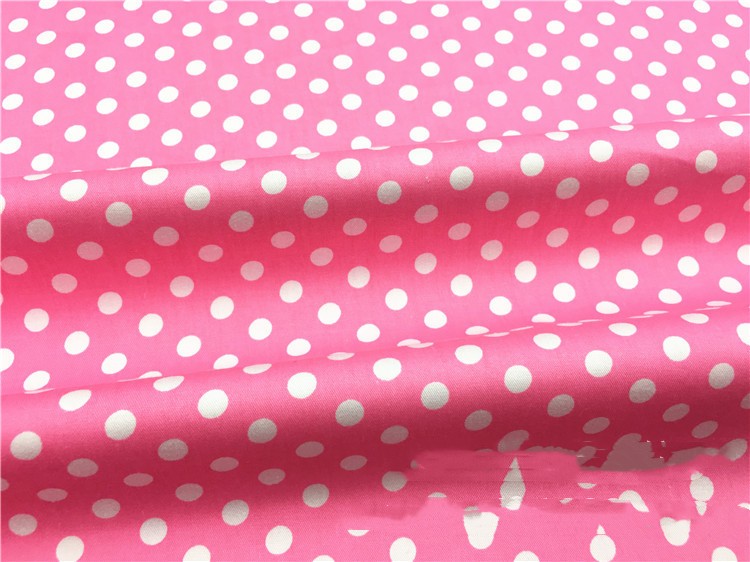 Pink with white spots