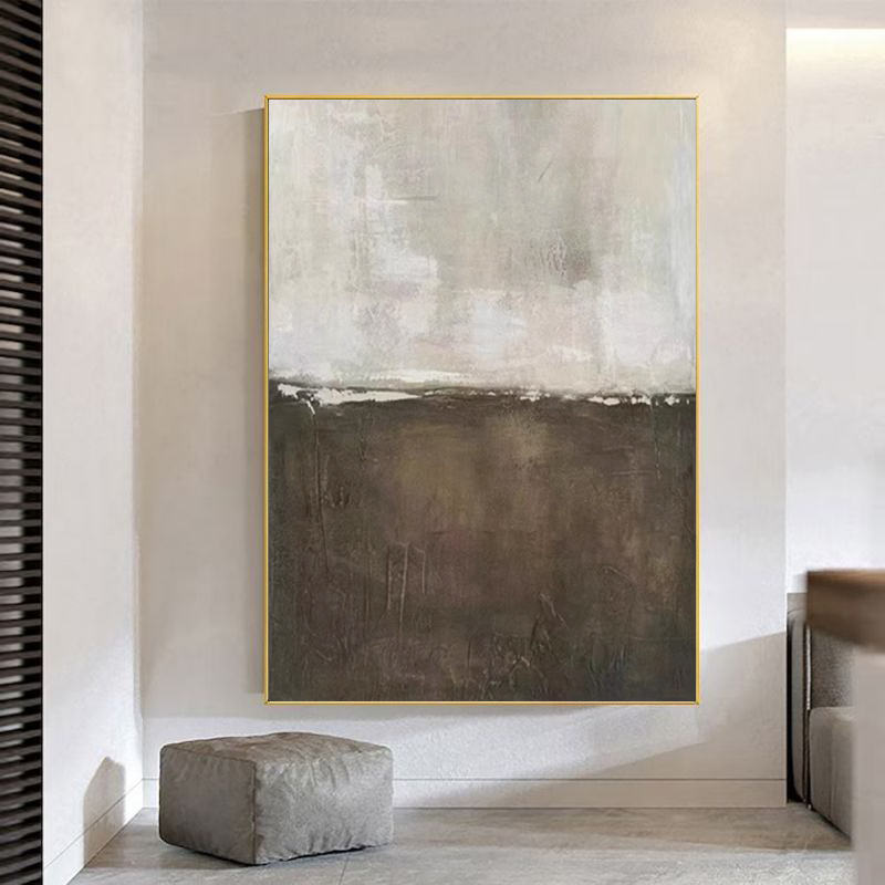 Handmade Oil Painting Canvas Wall Art Decoration Wabi-Sabi Style Modern Abstract Pictures Artwork Room Aesthetic For Home Decor Rolled Frameless Unstretched Painting