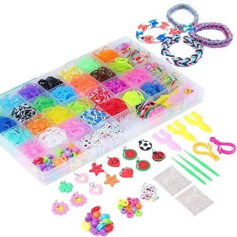 10000 Loom Bands - Kit Includes Colourful Premium Rubber Craft — image 5