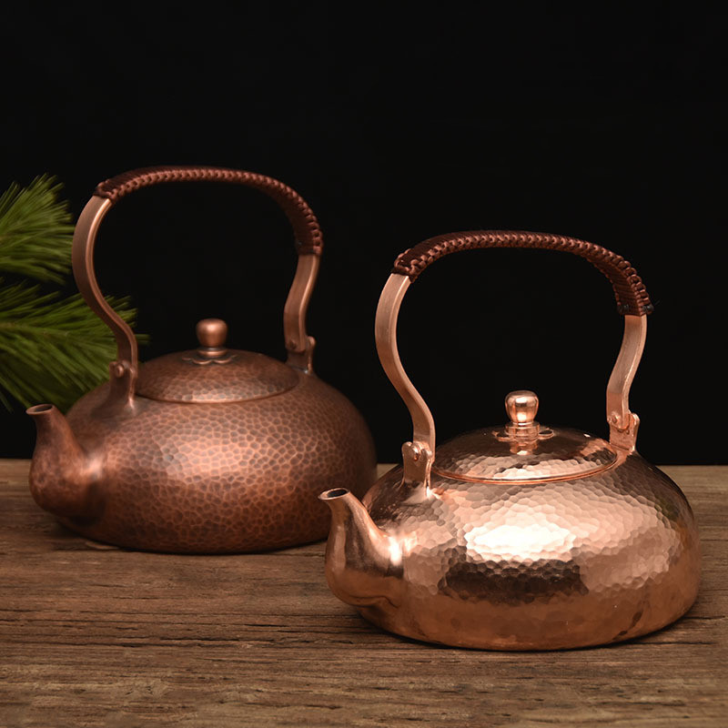 Pure Purple Handmade Copper Kettle - Image 6