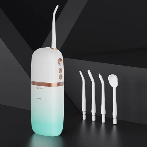 200ml Portable Flosser IPX7 Waterproof Electric USB Rechargeable Water