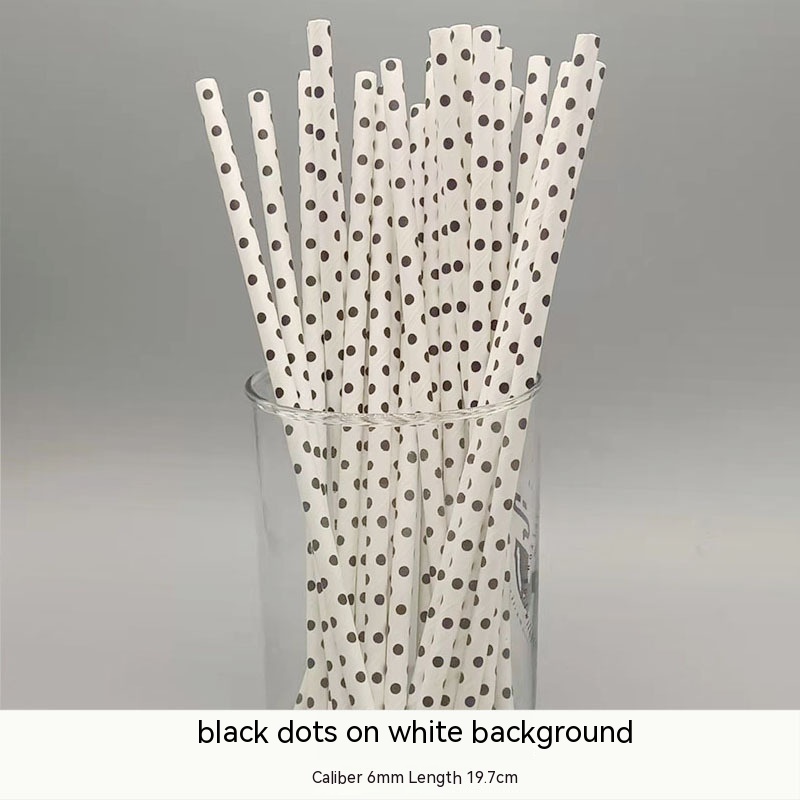 White Background Black Dots