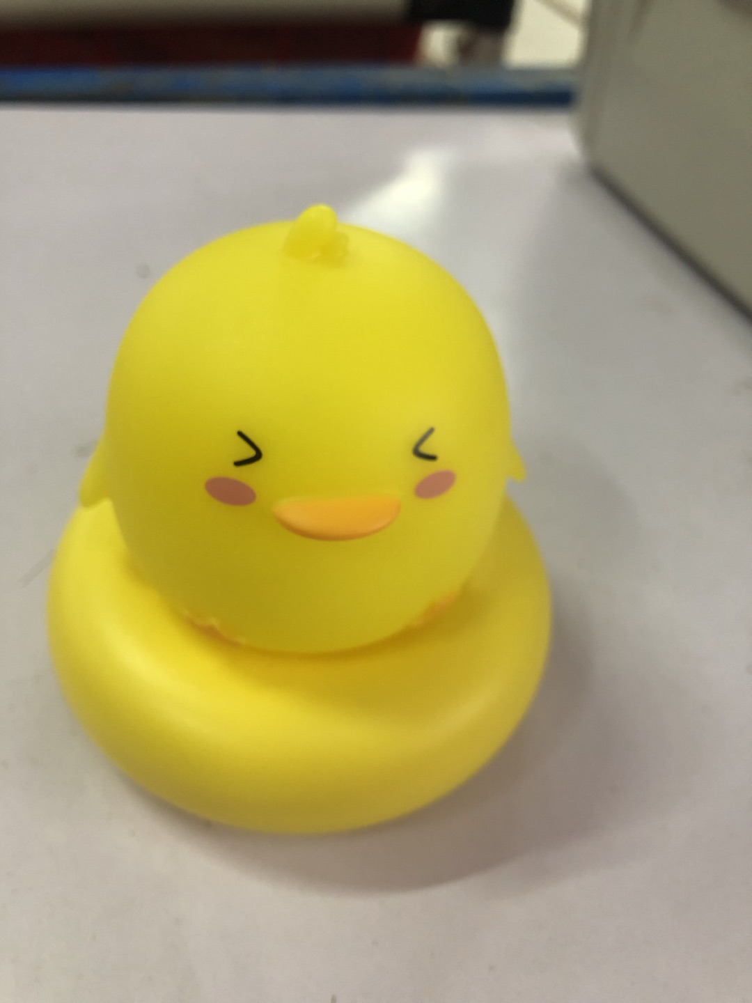 Cute pet yellow duckling