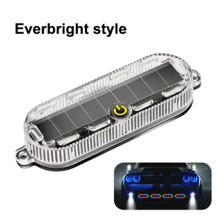Truck And Pickup Truck Roof Modification Warning Solar Remote Control Roof Mouse Light Car Roof Light