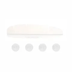 Silicone Kitchen Sink Splash Guard With Suction Cup Waterproof And Oil-Proof Anti-Splash Baffle Soft Sink Shield For Dishwash - White - View 1