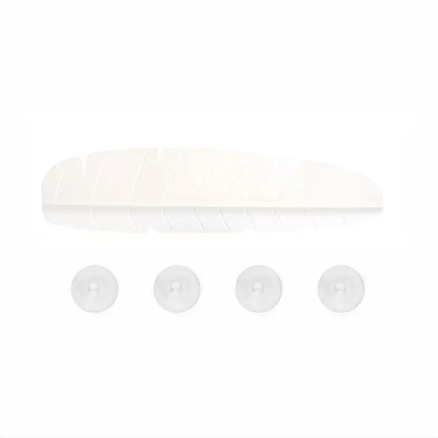 Silicone Kitchen Sink Splash Guard With Suction Cup Waterproof And Oil Proof Anti Splash Baffle Soft Sink Shield For Dishwash White - Shop at LoveMi